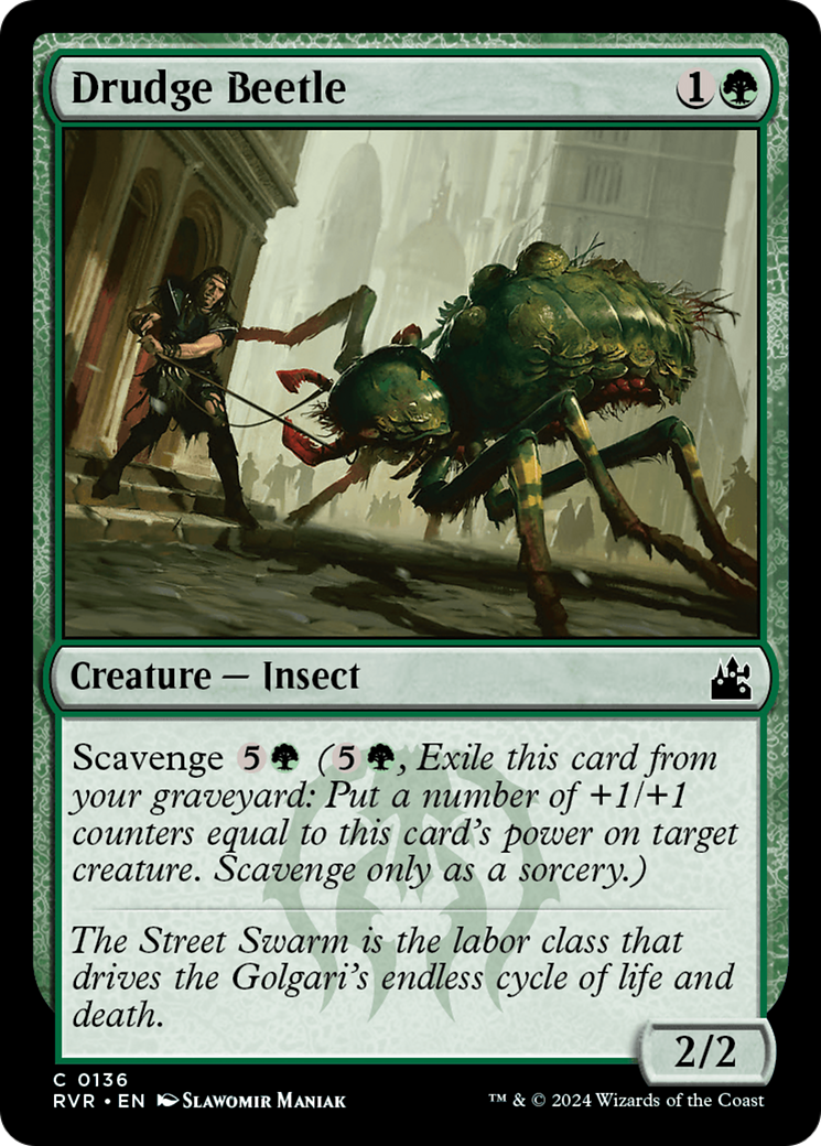 Drudge Beetle [Ravnica Remastered] - Destination Retro