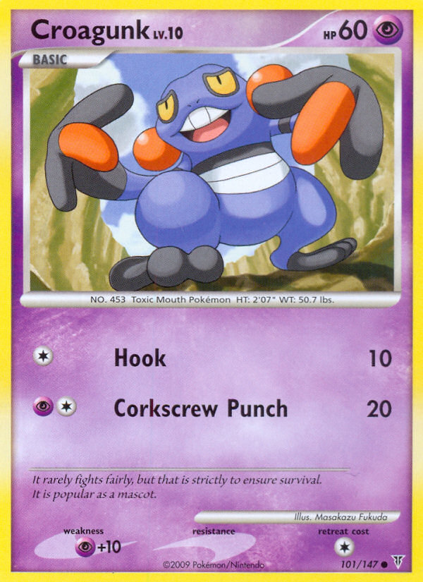 Croagunk (101/147) [Supreme Victors] - Destination Retro