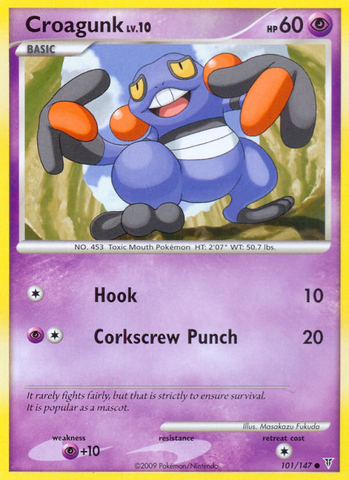 Croagunk (101/147) [Supreme Victors] - Destination Retro