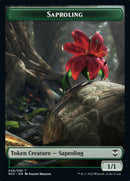 Beast // Saproling Double-sided Token [Streets of New Capenna Commander Tokens] - Destination Retro
