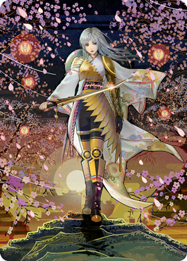 The Wandering Emperor 2 Art Card [Kamigawa: Neon Dynasty Art Series] - Destination Retro