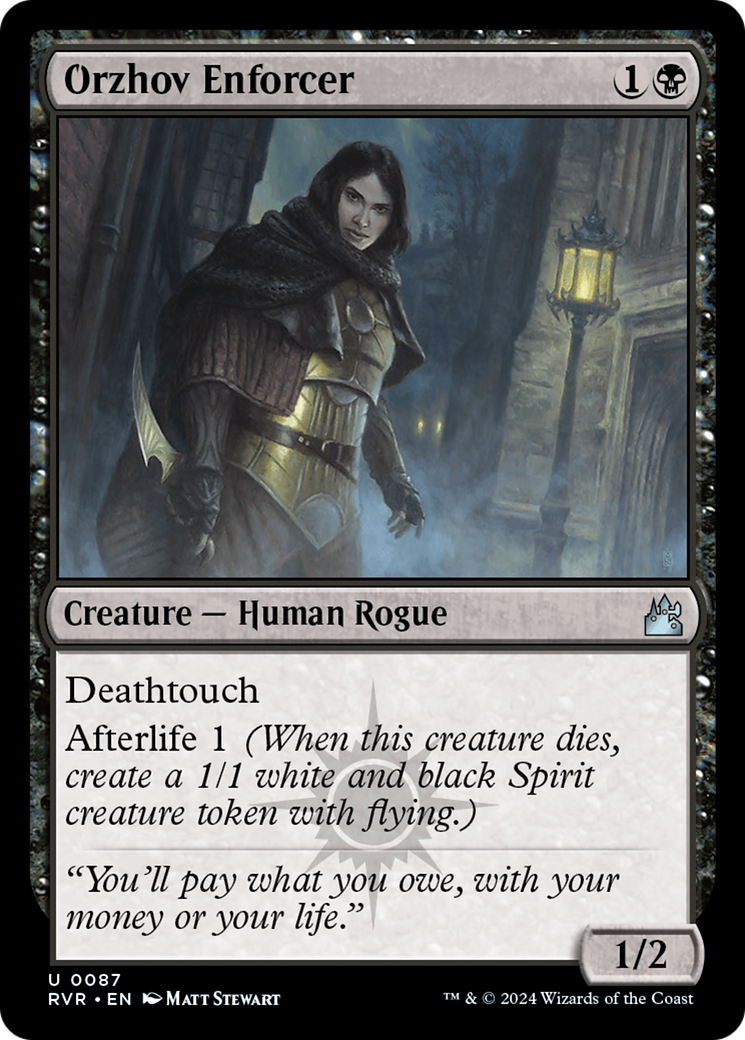 Orzhov Enforcer [Ravnica Remastered] - Destination Retro