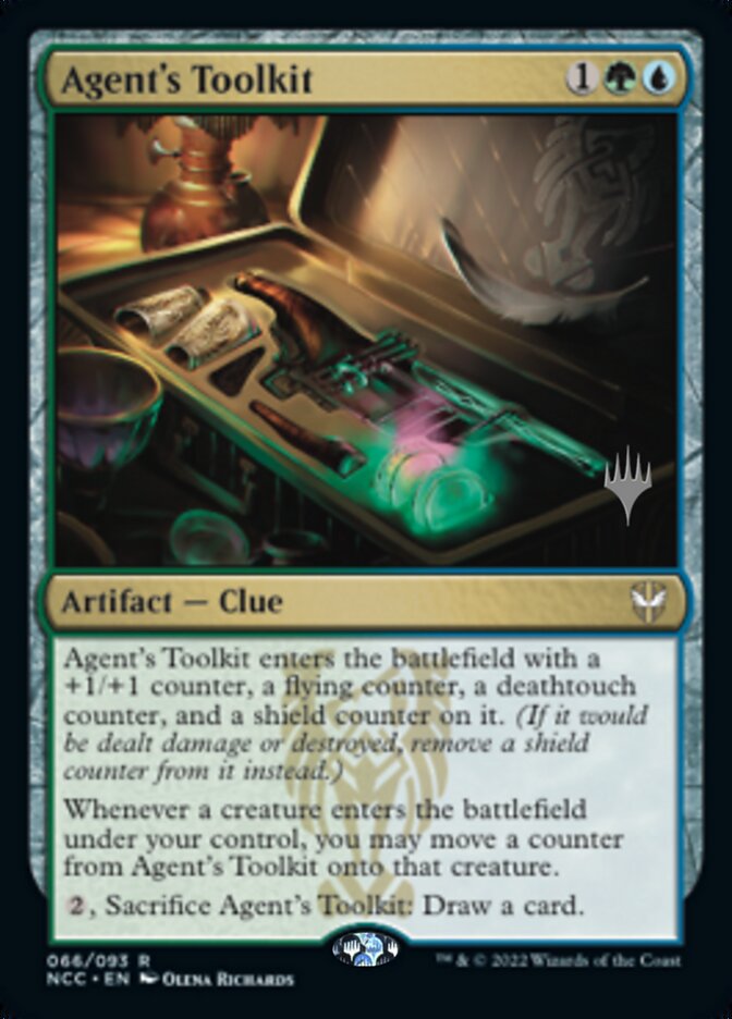 Agent's Toolkit (Promo Pack) [Streets of New Capenna Commander Promos] - Destination Retro