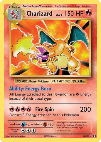 Charizard (11/108) [XY: Evolutions] - Destination Retro