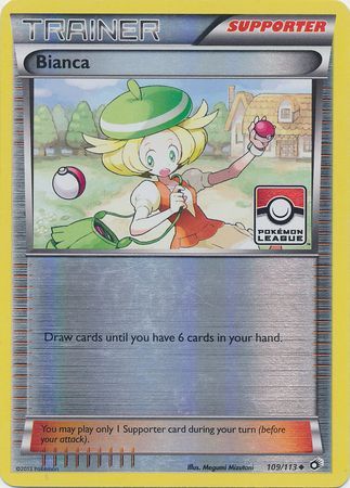 Bianca (109/113) (League Promo) [Black & White: Legendary Treasures] - Destination Retro
