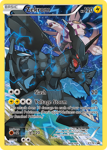 Zekrom (XY76) [XY: Black Star Promos] - Destination Retro
