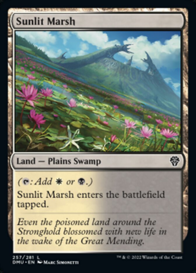 Sunlit Marsh [Dominaria United] - Destination Retro