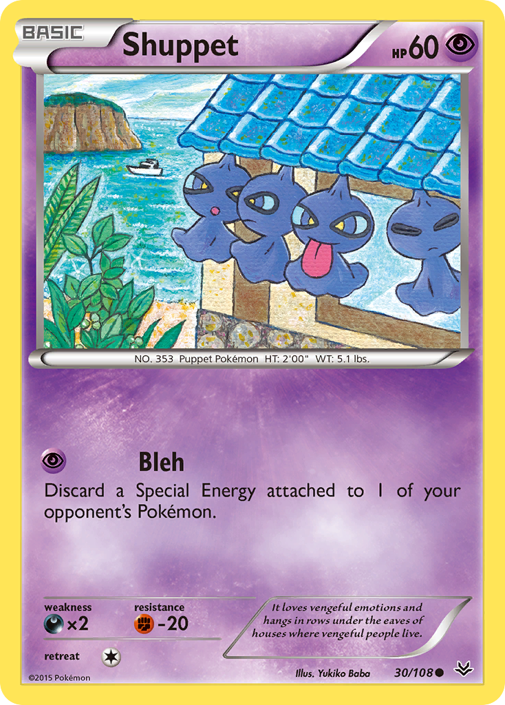 Shuppet (30/108) [XY: Roaring Skies] - Destination Retro