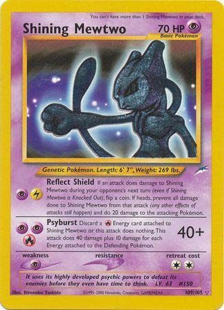 Shining Mewtwo (109/105) [Neo Destiny Unlimited] - Destination Retro