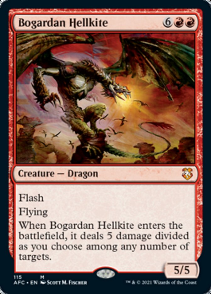 Bogardan Hellkite [Dungeons & Dragons: Adventures in the Forgotten Realms Commander] - Destination Retro