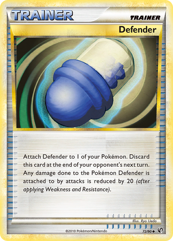 Defender (72/90) [HeartGold & SoulSilver: Undaunted] - Destination Retro