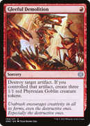 Gleeful Demolition [Phyrexia: All Will Be One] - Destination Retro