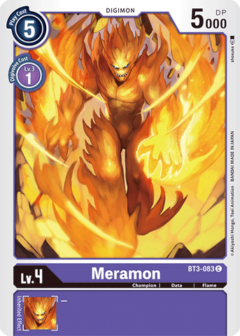 Meramon [BT3-083] [Release Special Booster Ver.1.5] - Destination Retro