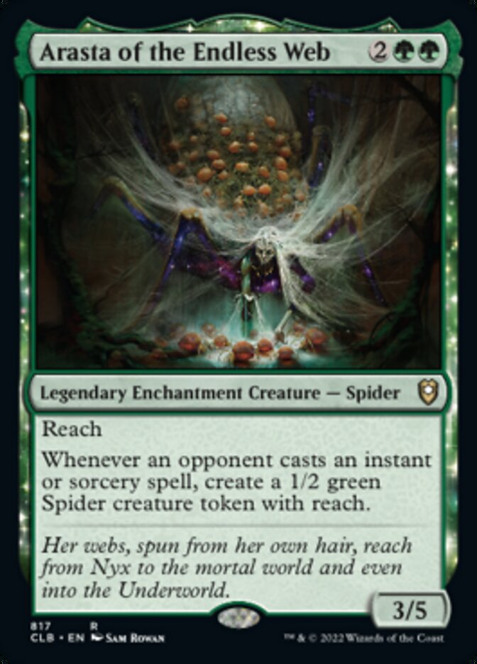 Arasta of the Endless Web [Commander Legends: Battle for Baldur's Gate] - Destination Retro