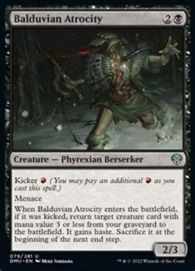 Balduvian Atrocity [Dominaria United] - Destination Retro