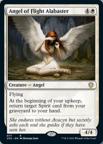 Angel of Flight Alabaster [Innistrad: Crimson Vow Commander] - Destination Retro