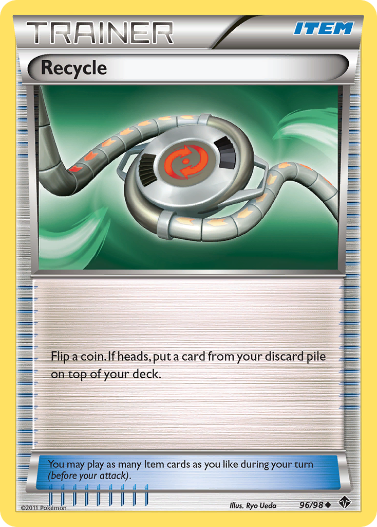Recycle (96/98) [Black & White: Emerging Powers] - Destination Retro