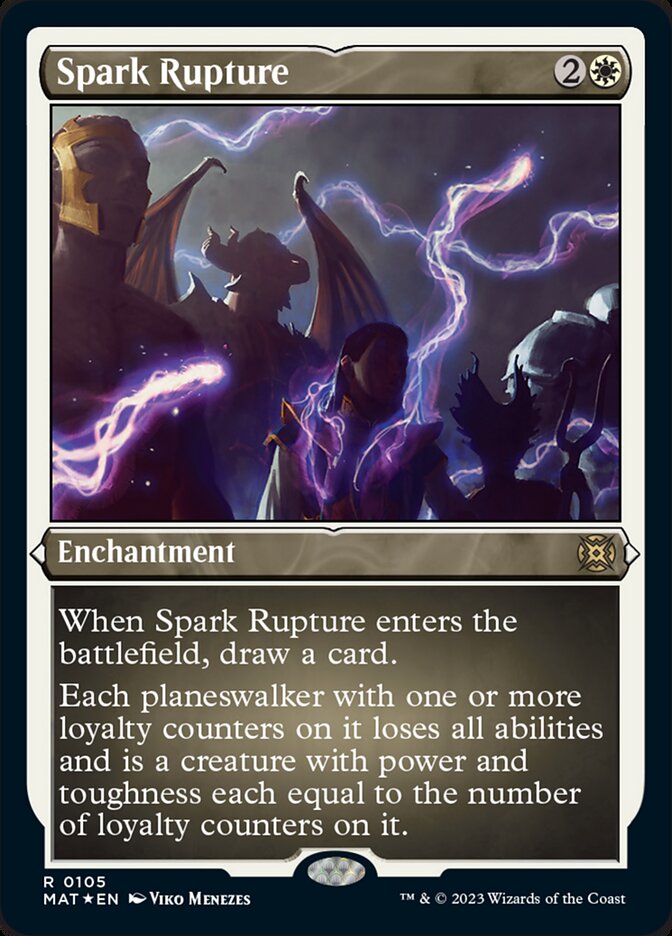 Spark Rupture (Foil Etched) [March of the Machine: The Aftermath] - Destination Retro