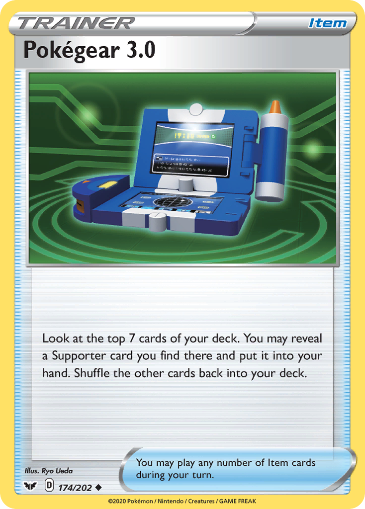 Pokegear 3.0 (174/202) [Sword & Shield: Base Set] - Destination Retro