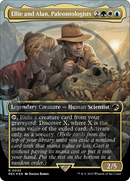 Ellie and Alan, Paleontologists Emblem (Borderless) [Jurassic World Collection Tokens] - Destination Retro
