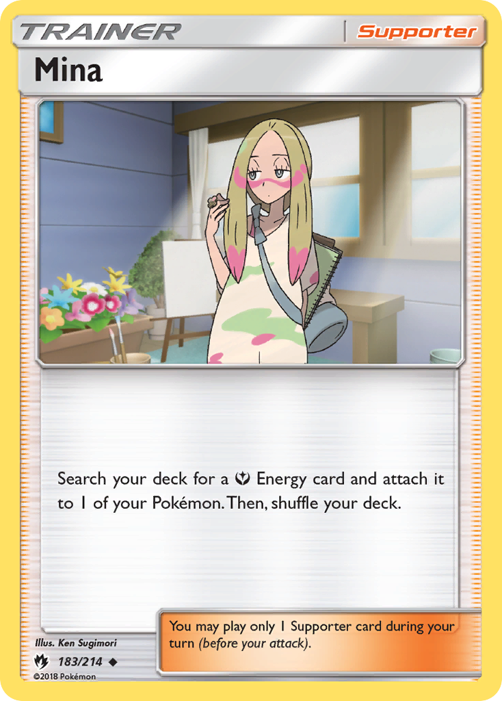 Mina (183/214) [Sun & Moon: Lost Thunder] - Destination Retro