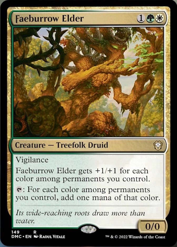 Faeburrow Elder [Dominaria United Commander] - Destination Retro