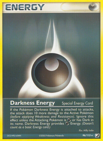 Darkness Energy (96/115) [EX: Unseen Forces] - Destination Retro