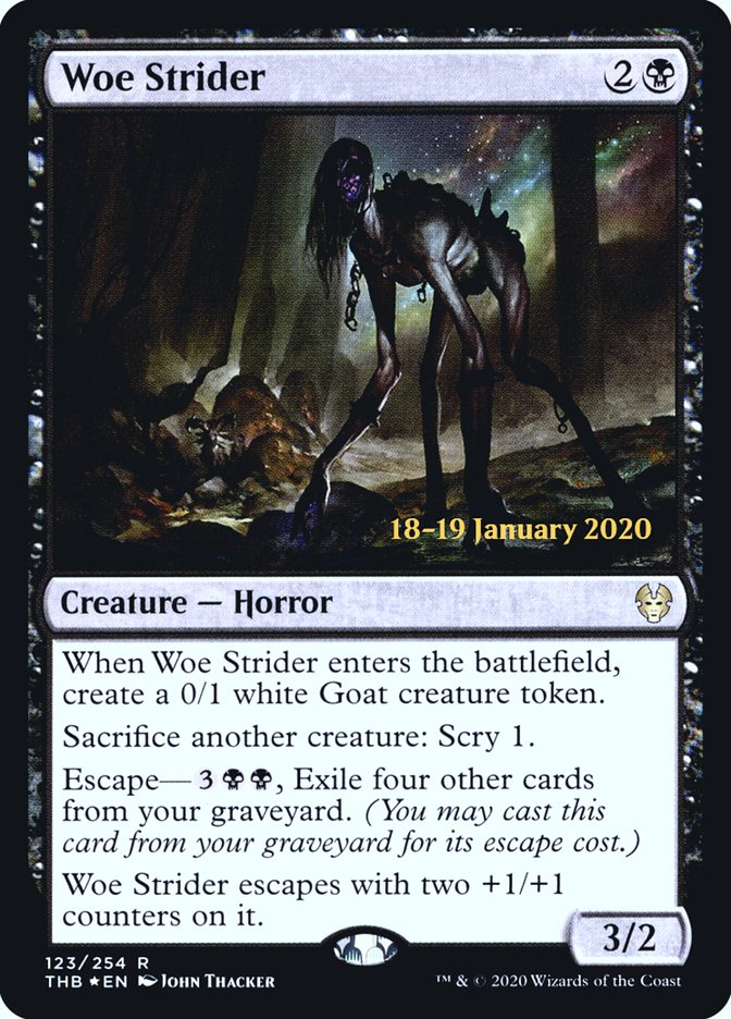 Woe Strider [Theros Beyond Death Prerelease Promos] - Destination Retro