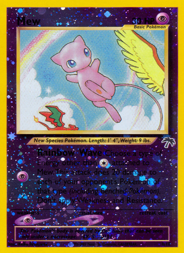 Mew (1/18) [Southern Islands] - Destination Retro