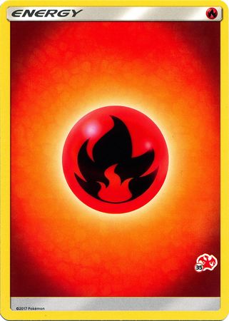 Fire Energy (35/60) [Battle Academy: Charizard Deck] - Destination Retro
