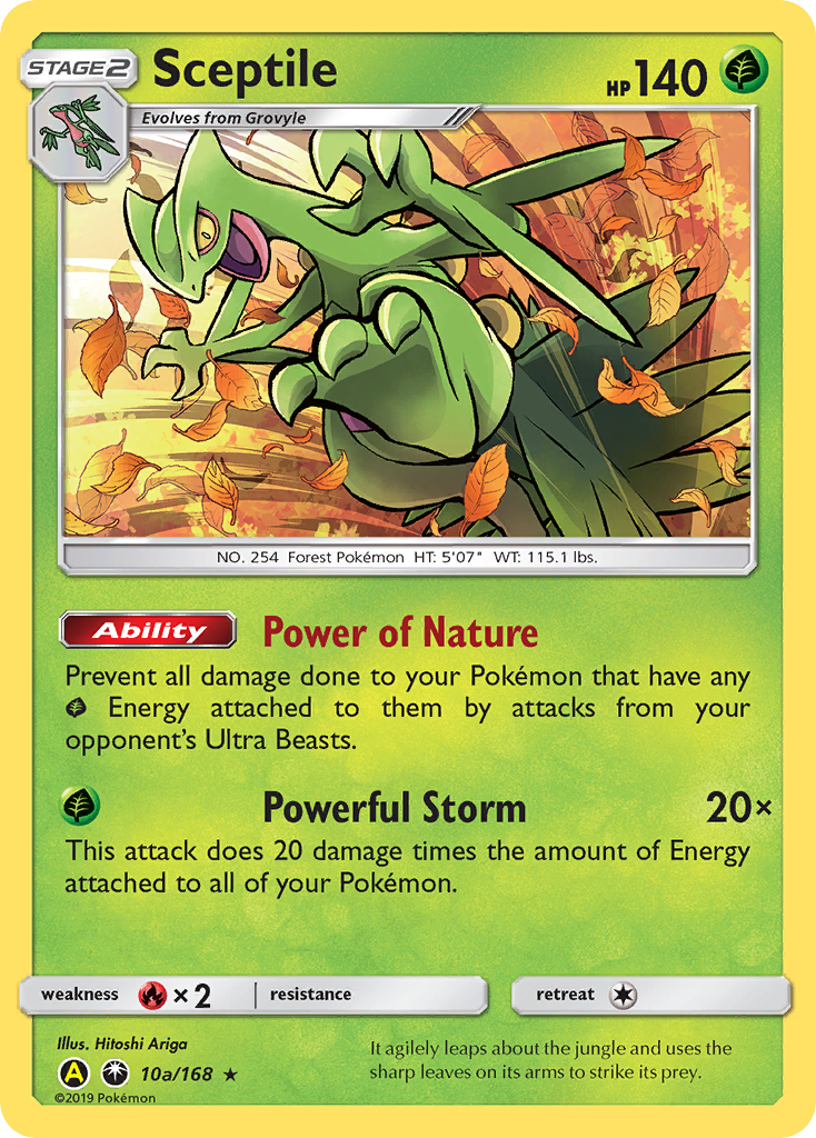 Sceptile (10a/168) [Alternate Art Promos] - Destination Retro