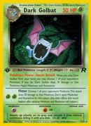 Dark Golbat (7/82) [Team Rocket 1st Edition] - Destination Retro