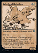 Lulu, Loyal Hollyphant (Showcase) [Commander Legends: Battle for Baldur's Gate] - Destination Retro