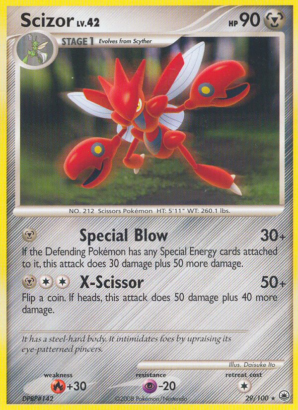 Scizor (29/100) [Diamond & Pearl: Majestic Dawn] - Destination Retro