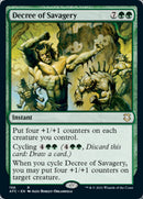 Decree of Savagery [Dungeons & Dragons: Adventures in the Forgotten Realms Commander] - Destination Retro