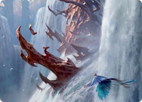 Island Art Card [Strixhaven: School of Mages Art Series] - Destination Retro
