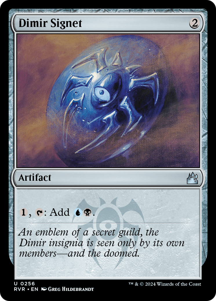 Dimir Signet [Ravnica Remastered] - Destination Retro