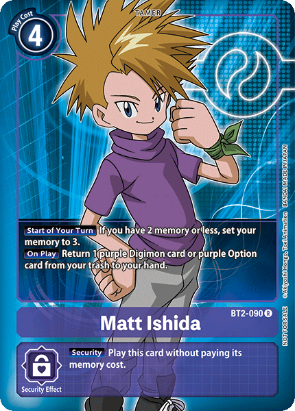 Matt Ishida [BT2-090] (Buy-A-Box Promo) [Release Special Booster Ver.1.0 Promos] - Destination Retro