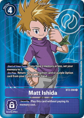 Matt Ishida [BT2-090] (Buy-A-Box Promo) [Release Special Booster Ver.1.0 Promos] - Destination Retro