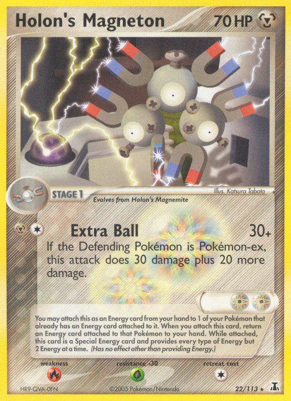 Holon's Magneton (22/113) [EX: Delta Species] - Destination Retro