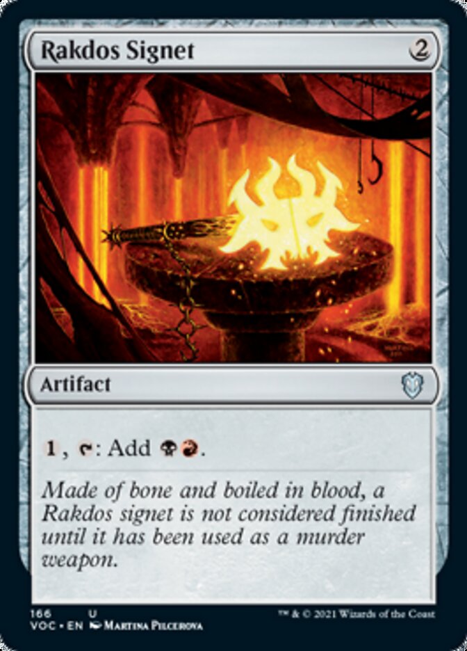 Rakdos Signet [Innistrad: Crimson Vow Commander] - Destination Retro