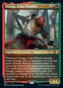 Stangg, Echo Warrior (Foil Etched) [Dominaria United Commander] - Destination Retro
