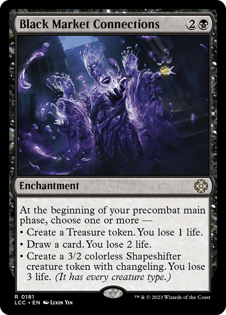 Black Market Connections [The Lost Caverns of Ixalan Commander] - Destination Retro