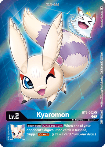 Kyaromon [BT6-002] (Alternative Art - Box Topper) [Double Diamond] - Destination Retro