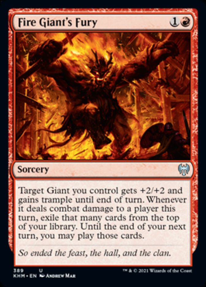 Fire Giant's Fury [Kaldheim] - Destination Retro