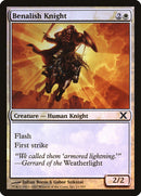 Benalish Knight (Premium Foil) [Tenth Edition] - Destination Retro