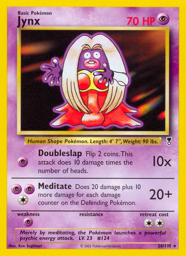 Jynx (26/110) [Legendary Collection] - Destination Retro