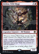 Delina, Wild Mage (Ampersand Promo) [Dungeons & Dragons: Adventures in the Forgotten Realms Promos] - Destination Retro