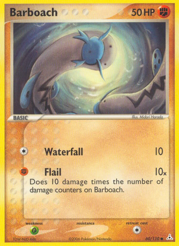Barboach (60/110) [EX: Holon Phantoms] - Destination Retro