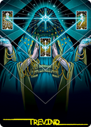 Strategic Planning Art Card (Gold-Stamped Signature) [Strixhaven: School of Mages Art Series] - Destination Retro